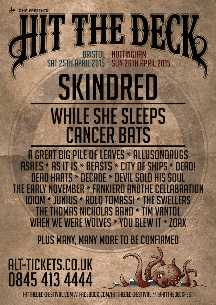 HIT THE DECK 2015 live at The Rock City, Rescue Rooms